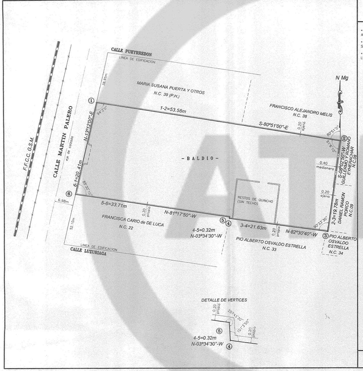 Lote en 2ª Sección Barrio Cívico, Capital